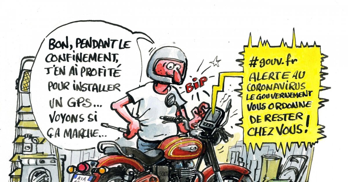 Le Billet Dhumour N Du Motard En Col Re F D Ration Fran Aise Des